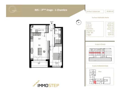 Apartment 1bed-Luxembourg Belval