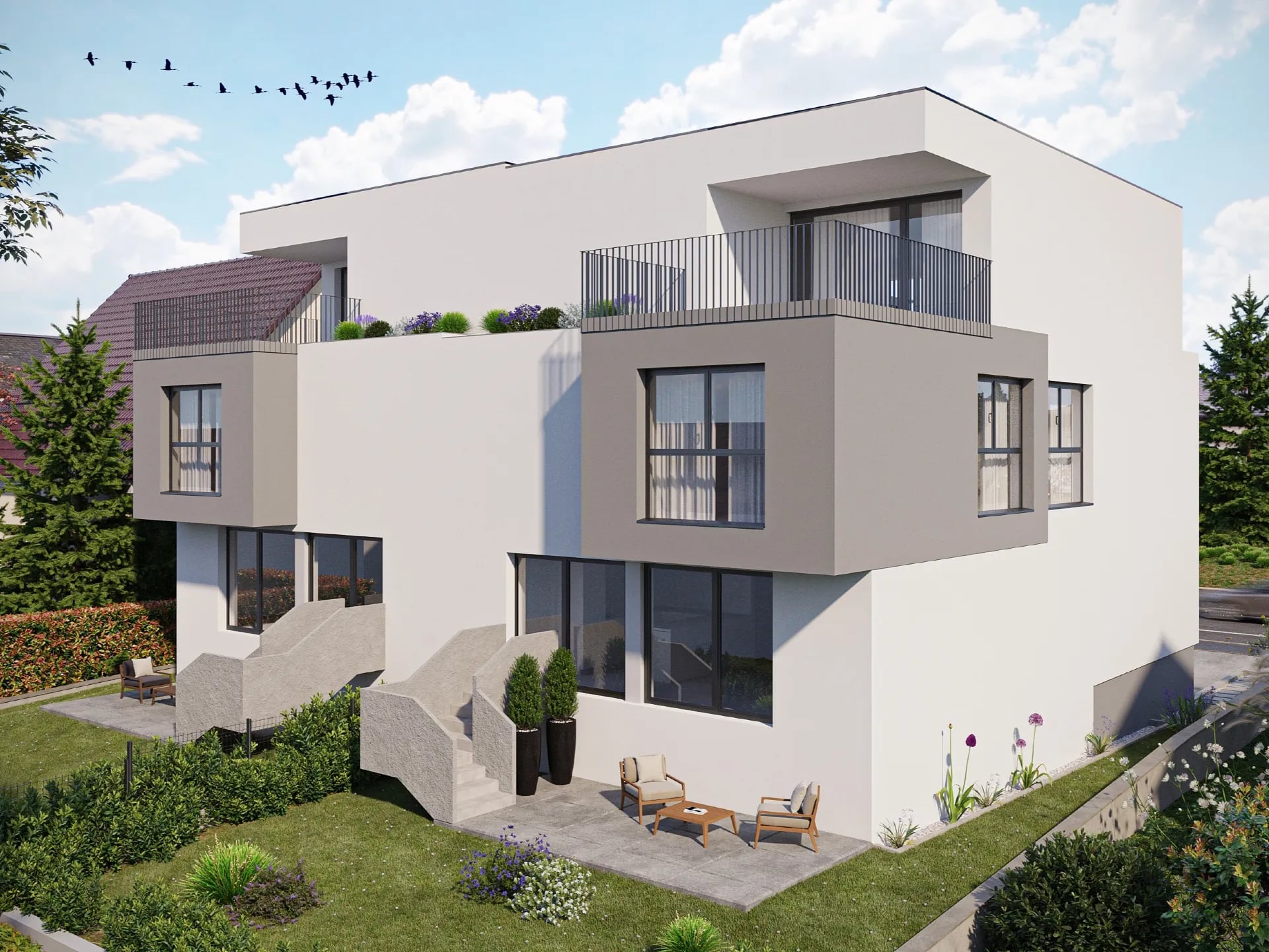 Duplex B2 3 bedrooms Capellen Olm