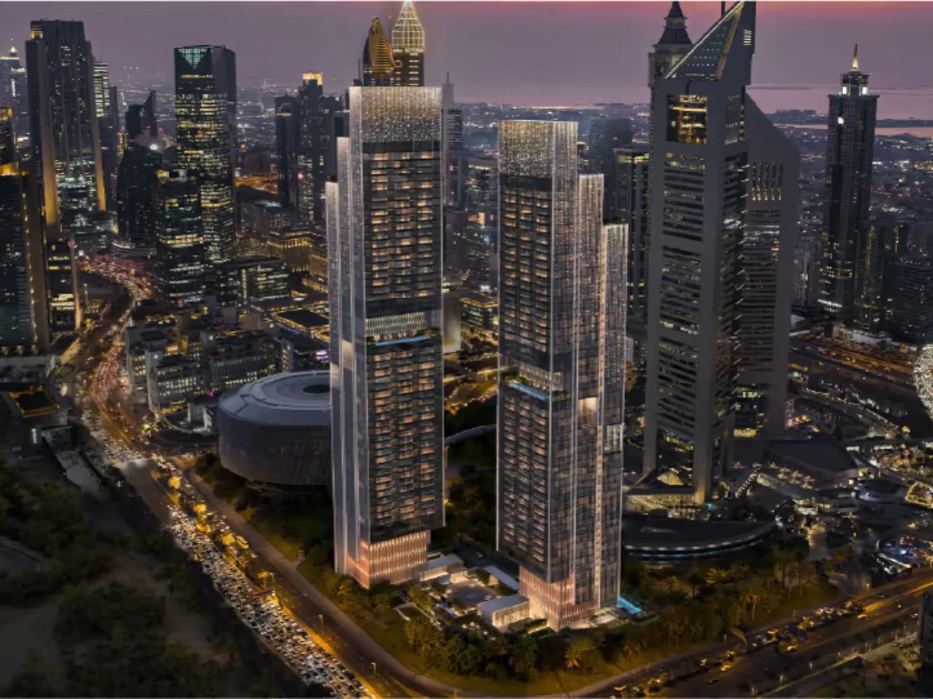 Jumeirah Residences Emirates Towers by Meeras-Trade Center 2